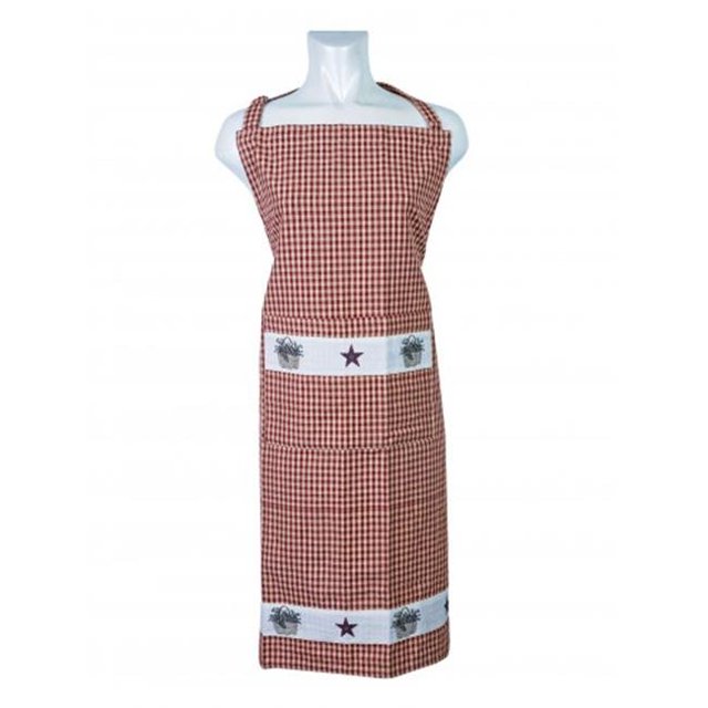 Mr. MJs Trading AG-37299 Kitchen Apron, Star Basket