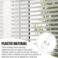 thumbnail image 4 of 8 Pieces Hardware Wand Tip Repair Wand for Broken Horizontal Blind Hardware Wand Assembly Replacement Kits Vertical Blinds Replacement Slats Exterior Window Shutters for Interior Windows, 4 of 5