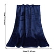 thumbnail image 2 of Solid Color Soft Cozy Small Blanket for Kids Comfortable Lightweight Throw 50X70CM, 2 of 7