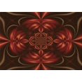 thumbnail image 1 of Ahgly Company Tapis Rectangulaire Lavable en Machine Rouge Brun, 8 Pieds x 12 Pieds, 1 of 7