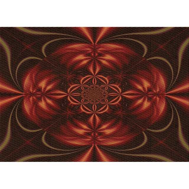Ahgly Company Tapis Rectangulaire Lavable en Machine Rouge Brun, 8 Pieds x 12 Pieds