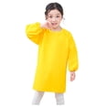 thumbnail image 3 of Girls Tops Tees & Shirts Kid Art Smock Solid Color Apron For Children Printed Artist Painting Aprons Smocks With Long Sleeve, 3 of 3