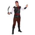 thumbnail image 2 of Men's Budget Pirate Costume, 2 of 7