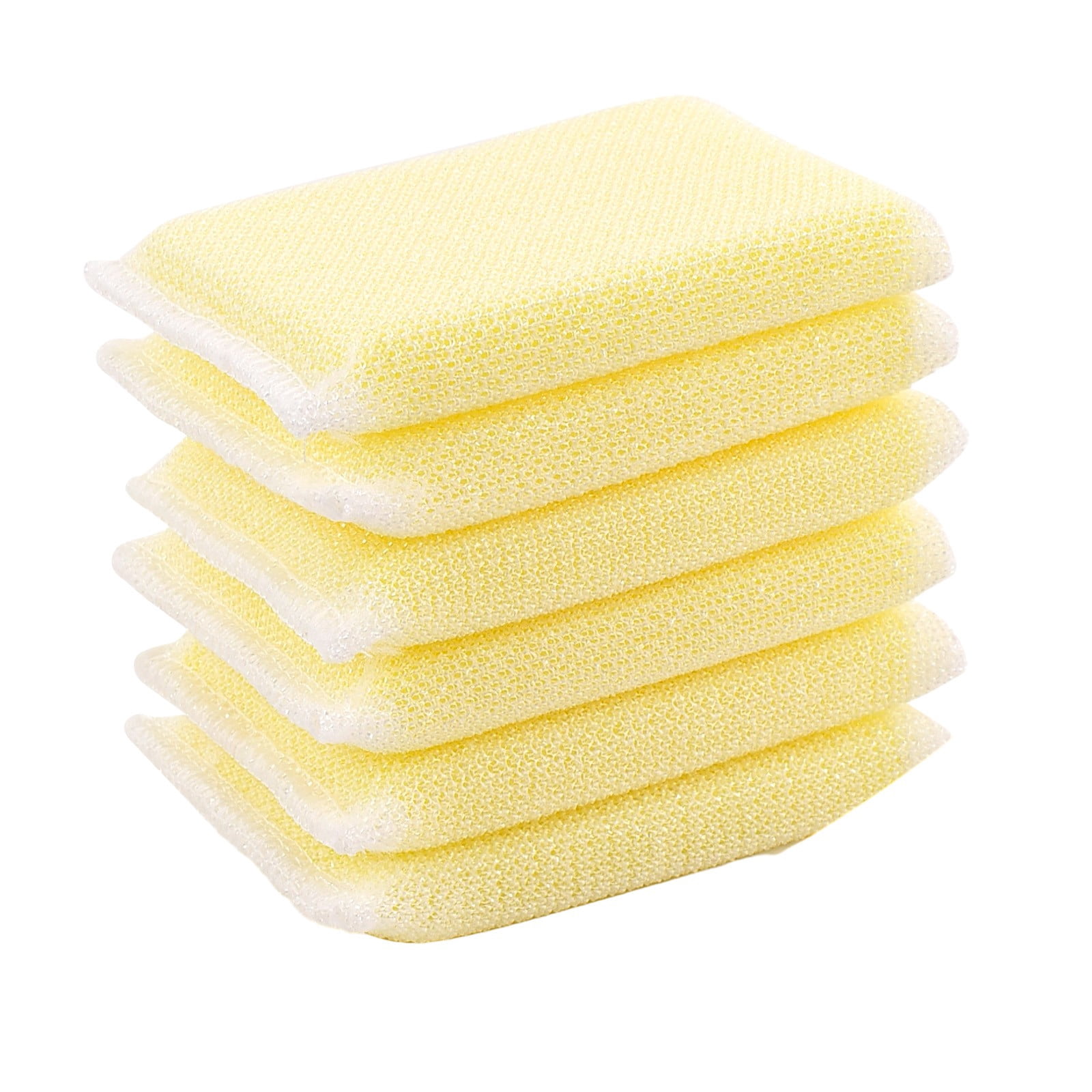 Sponges for Cleaning,6 Pc Multipurpose Cleaning Sponges- No-Scratch Kitchen Sponges Multipurpose Household Cleaning Sponges for Cleaning Kitchen- Bathroom-Car,Household Cleaning Sponges