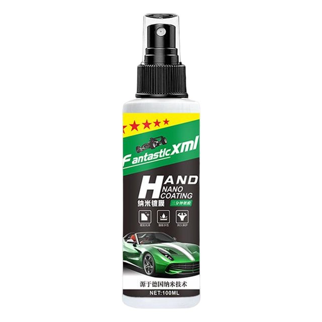 Ceramic Spray Coating Liquid Spray Self Cleaning Waterless Car Wash 100ml