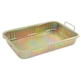 thumbnail image 1 of Oil Drip Pan,Galvanized Oil Drip Tray Pan Professional Metal Drain Container Universal Auto Repair Tool For Vehicle, 1 of 8