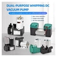 thumbnail image 4 of 12V/24V DC Diaphragm Vacuum Pump, Electric Negative Pressure Suction Vacuum Pump ,Not Damage Pump, 4 of 7