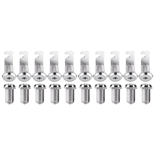 Xingzhi Locks For Home plistic Easy To Install Silver Comes With 2 Keys Locker Lock 10pcs 30mm