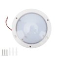 thumbnail image 2 of LED Boat Lamp, LED Panel Downlight White Stable Performance 12V 300lm  For RV  Yachts, Ships, Etc Warm White （2700-3200K）, 2 of 8