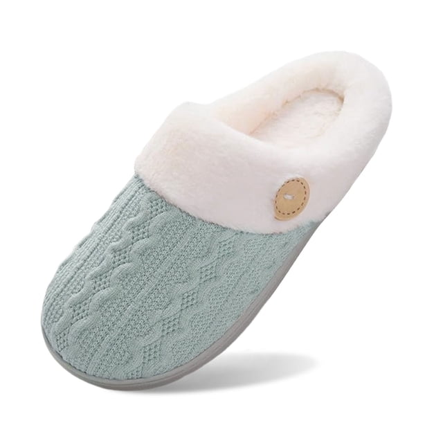 Chaussons d'Intérieur Chauds pour Femmes Antidérapants Doux Chaussures d'Hiver pour Femmes Chaussons de Maison d'Hiver Chaussures d'Intérieur Chaussons de Maison d'Hiver pour Dames