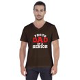 thumbnail image 1 of Inkmeso Mens Gradution Tee Shirt Proud Dad Of A Senior€ Graphic Print Tshirt For Daddy Gift, 1 of 7
