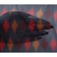 thumbnail image 4 of oneOone Viscose Chiffon Fabric Argyle Ikat Print Sewing Fabric BTY 42 Inch Wide, 4 of 4