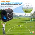 thumbnail image 3 of STELLATE Golf Rangefinder Slope Adjustment Technology, Jolt, Flag Lock, 500-600 Yard Distance,Laser Digital Range Finder, 3 of 8