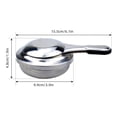 thumbnail image 3 of Cadre Réglable pour Fourneau en Acier Inoxydable pour Plein Air, Randonnée, Pique-Nique, Camping Ou Fourneau Domestique pour Fondue et Fondue Chinoise, 3 of 7