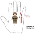 thumbnail image 3 of LEGO City Farm Animal: Light Brown Cow Minifigure with Short Horn, 3 of 4
