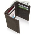 thumbnail image 1 of Trifold Wallets For Men RFID - Leather Slim Mens Wallet With ID Window Front Pocket Wallet Gifts For Men, 1 of 6