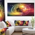 thumbnail image 1 of Illuminating Human Head Fractal - Abstract Canvas Wall Art Print, 1 of 1