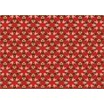 thumbnail image 1 of Ahgly Company Machine Washable Indoor Rectangle Transitional Red Area Rugs, 8' x 10', 1 of 7