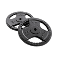 thumbnail image 5 of Mega Fitness 45 lb 1 Inch Standard Steel Weight Plate Barbell Training, 5 of 5