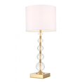 thumbnail image 1 of Elégant Decor TL3027BR Erte 1 Lampe de Table en Laiton Léger, 1 of 4