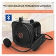 thumbnail image 3 of 25W Wireless Loudspeaker FM Radio Recording TF Card U Disk Playback Dedicated Classroom Class Guide Speakers ,Clear and Reliable, 3 of 7