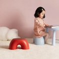 thumbnail image 4 of Stool Rainbow Shape Footstool Kids Step Stool Seat for Living Room Indoor Furniture Children'S Stool Toy Blue, 4 of 6