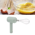 thumbnail image 3 of Electric Hand Mixer, Premium ABS Stainless Steel Automatic USB Rechargeable Portable Cordless Handheld Mixer Handheld Cake Mixer For Baking Cake Egg Cream, 3 of 8