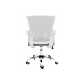 thumbnail image 4 of Modern Home Zuna Ergonomic Mesh Mid Back Office Chair, White & gray, 4 of 9