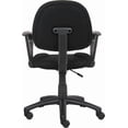 thumbnail image 4 of Nicer Furniture Black Computer Desk Chair with Loop Arms, 4 of 4
