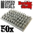 thumbnail image 1 of Green Stuff World 30x Resin Burning Skulls New, 1 of 8