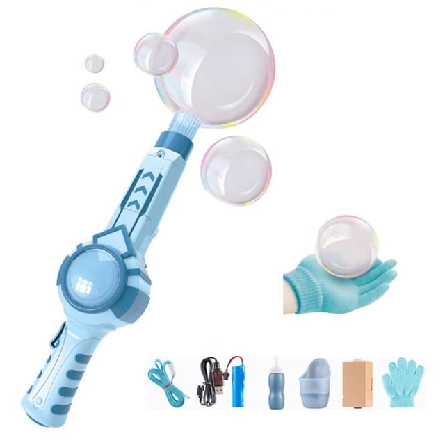 Elastic Bubble Fog Wand, Magic Smoke with Colorful Elastic Bubbles & Smoke Effect, Portable Interactive Fog Bubble Machines with Elastic Mist Effect for Parties, 3 Years Old