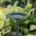 thumbnail image 4 of Garden Bird Bath Lightweight Decoration Birdbaths for Lawn Balcony Backyard green, 4 of 8