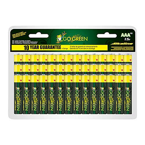 GoGreen Power 24049 - Alkaline AAA 48pk