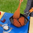 thumbnail image 4 of Amdohai Outdoor Camping Frying Pan Ultralight Iron Steak Pot with Foldable Handle Cooking Tableware, 4 of 7