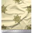 thumbnail image 1 of Soimoi Rayon Fabric Floral Mandala Block Print Fabric by The Yard 42 Inch Wide, 1 of 1