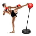 thumbnail image 1 of Costway Sac de Boxe et de Frappe avec Support à Hauteur Réglable Gants de Boxe, 1 of 10