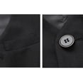 thumbnail image 4 of Little Boys Dress Vest 4 Button Solid Color formal Suit Vest Stage Performance Clothes for Kids Size 5-6T, 4 of 5