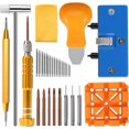 thumbnail image 1 of PINHEN Watch Repair Kit, Professional Watch Battery Replacement Tool Watchband Link & Back Remover Spring Bar Repairing Tool Kit, 1 of 8
