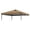 Khaki, variant on Hearth & Gear 10x10Ft Replacement Cover Tier Gazebo Roof Sunshade Outdoor Cover Sunshade Patio Pavilion Two Piece Couch Cover Sofa Covers 3 Seat round Table Cover Pet Cover for Sofa 3 Piece Couch