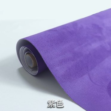 XmhyTop-A Self-Adhesive Suede Look Fabric 50*140cm Purple Self-Adhesive Fabric, Car Interior Fabric for Decoration, Suede Fabric with Strong Adhesion, 1 Piece