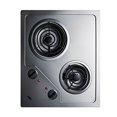 thumbnail image 1 of Summit CR2B122 Cuisinière Électrique, Acier Inoxydable, 1 of 4