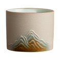 thumbnail image 1 of Lipstore 3xCeramic Cup Abstract Pattern Yerba Mate Teacup for Cappuccino Espresso Juice white, 1 of 8