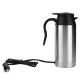 thumbnail image 3 of Electric Kettle, 240W Electric Heating Kettle, Stainless Steel Temperature Control For Car Travel, 3 of 8