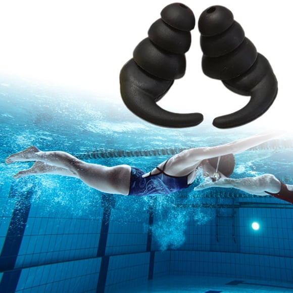 Swim Ear Silicone Plugs for Water Sports and Comfort for All Ages 2PCS