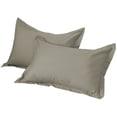 thumbnail image 4 of Fwttom Drap-Housse Uni Lavé Pièce Protège-Matelas Anti-Cendre Housse de Protection Drap Housse, 4 of 8