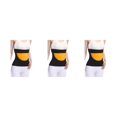 thumbnail image 1 of Thinsony Breathable And Moisture Absorbing Waist Back Support For Added Comfort Skin brushed black L 3Set, 1 of 6