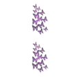 thumbnail image 2 of relayinert Decorative Butterflies Wall Stickers - Beautiful Addition To Home Multiple LK12 Purple 2Set, 2 of 6