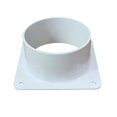 thumbnail image 1 of Bgsha Air Vent Duct Connector Flange Straight Ventilation Pipe Plastic Ducting Tools, 1 of 6