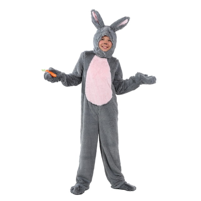 Kid's Grey Bunny Costume Child Bunny Rabbit Costume