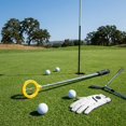 thumbnail image 3 of predolo Telescopic Golf Ball Retriever Stainless Steel Adjustable Golf Ball Picker for Golfers, Driving Range, White, 3 of 10